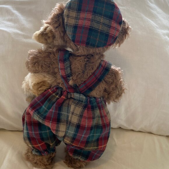 Ganz Cottage Collectibles Mohair Bear Robbie with Rover 1996 Artist MARY HOLSTAD - Picture 8 of 10